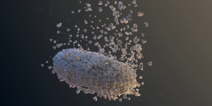 药物消化溶解动画