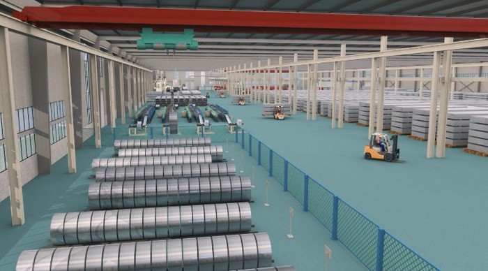 秦皇岛桥架工艺三维动画